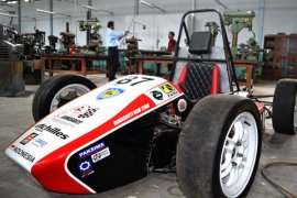 Mobil formula UGM ikuti kompetisi di Jepang
