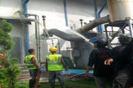PLTD AMUNTAI TERBAKAR