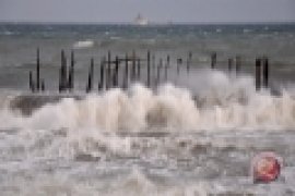 Nelayan bagan Gedambaan Kotabaru tidak berani melaut
