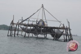 Puluhan bagan di Kotabaru masuk alur pelayaran