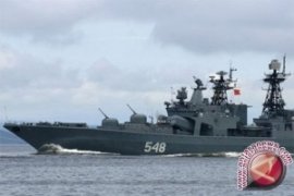 Kapal Perang Rusia Tiba di China Untuk Latihan 
