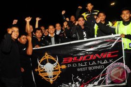 Komunitas Bermotor Tolak Kekerasan