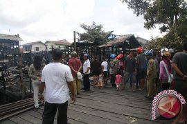 Kebakaran di Tenggarong Hanguskan Enam Rumah