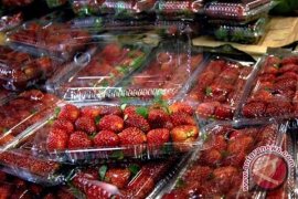 Stroberi diolah jadi pizza