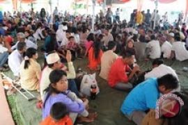 Keluarga warga binaan Rutan ramaikan suasana lebaran 