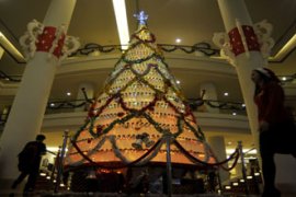 POHON NATAL BOTOL BEKAS