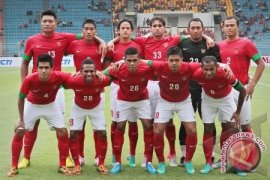 Timnas Indonesia sementara imbang lawan Arab Saudi 1-1