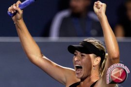  Sharapova melangkah ke final Indian Wells