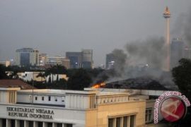 Setneg Belum Agendakan Perbaikan Gedung Yang Terbakar