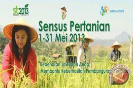 Pemkab minta petani menjawab petugas Sensus Pertanian 