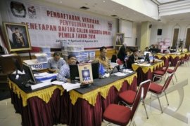 Verifikasi Bacaleg DPR Sudah 80 Persen