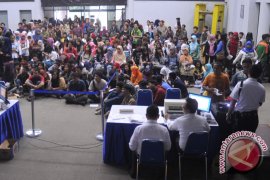 Pendaftar SBMPTN di Kacab Mandiri Palembang membludak