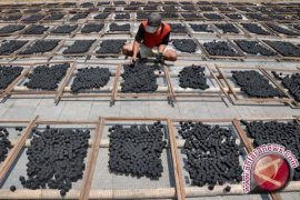 Mahasiswa UGM Mengolah Onggok Jadi Briket