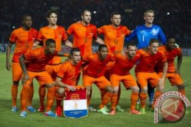 Arjen Robben dan Timnas Belanda Tiba