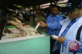 Daging busuk ditemukan di pasar tradisional Imogiri