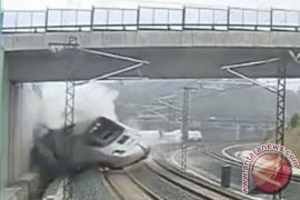 Kecelakaan kereta cepat di Spanyol, 21 tewas