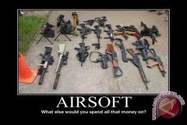 Polda Tertibkan Kepemilikan Airsoft Gun