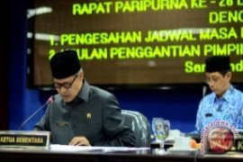  DPRD Sahkan Jadwal Masa Sidang III 