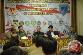 KONI Lahat gelar musyawarah olahraga