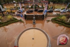 Banjir di Lebak Surut