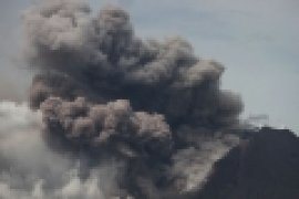 Abu Gunung Sinabung Capai Malaysia Baratdaya
