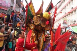 Panitia CGM Singkawang Siapkan Lampion Raksasa