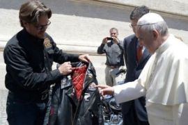 Harley-Davidson Paus Fransiskus Jadi Bintang Lelang