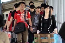 Pelabuhan Sekupang Batam Lengang saat Imlek