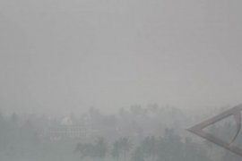 Kabut Asap Selimuti Sumbar Kian Pekat