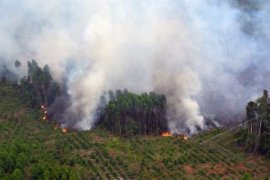 150 titik panas terpantau di Sumatera, empat titik di Sumbar