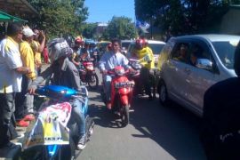 Partai Golkar Unjuk Kekuatan  Di Baubau