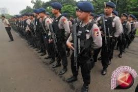 Polres Bangka Tengah Perketat Penjagaan di KPU