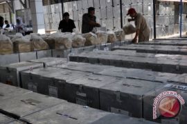 KPU Bangka Barat Siapkan Logistik Pemilu Ulang