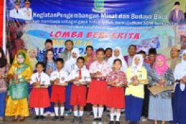 Lomba Minat dan Budaya Baca Tingkat Pelajar se-Natuna Sukses