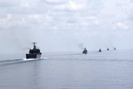 Thailand mengerahkan empat kapal perang ke perbatasan Kamboja