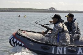 Lanal Denpasar bersama sejawat maritim siap amankan Natal-Tahun Baru