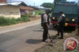 Gegana sisir lokasi penemuan granat dan peluru