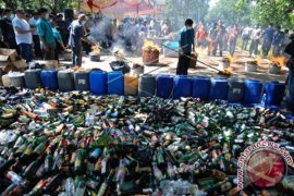 Pemusnahan Narkoba dan Miras