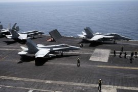 AS Lakukan Penyerangan Udara di Irak Utara