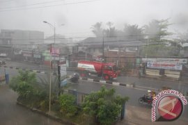 HUJAN LEBAT GUYUR BANJARMASIN SETELAH IDUL FITRI