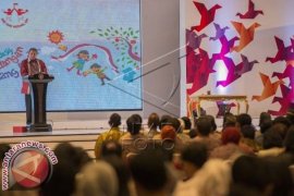 Presiden Hadiri Hari Anak Nasional di TMII