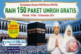 75 Konsumen FIFASTRA dan SPEKTRA Umroh Gratis 