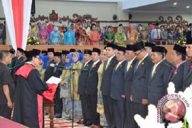 Pelantikan 55 Anggota DPRD Provinsi Jambi Berlangsung Khidmad