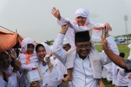 Ribuan Murid Paud-TK di Agam Manasik Haji