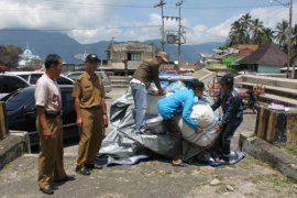 Pemkab Bantu untuk Korban Kebakaran Pasar Sungai Batang