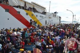 Kedatangan Calon TKI di Nunukan