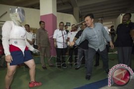 Tinjau Fasilitas Olahraga