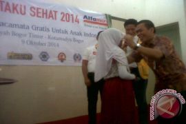 807 Siswa peroleh kaca mata gratis