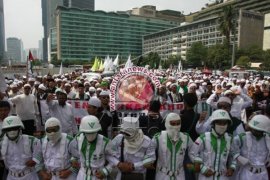 Habib Rizieq Pimpin Unjuk Rasa FPI