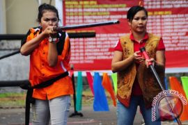 Kodim Muara Teweh Gelar Lomba Menyumpit 